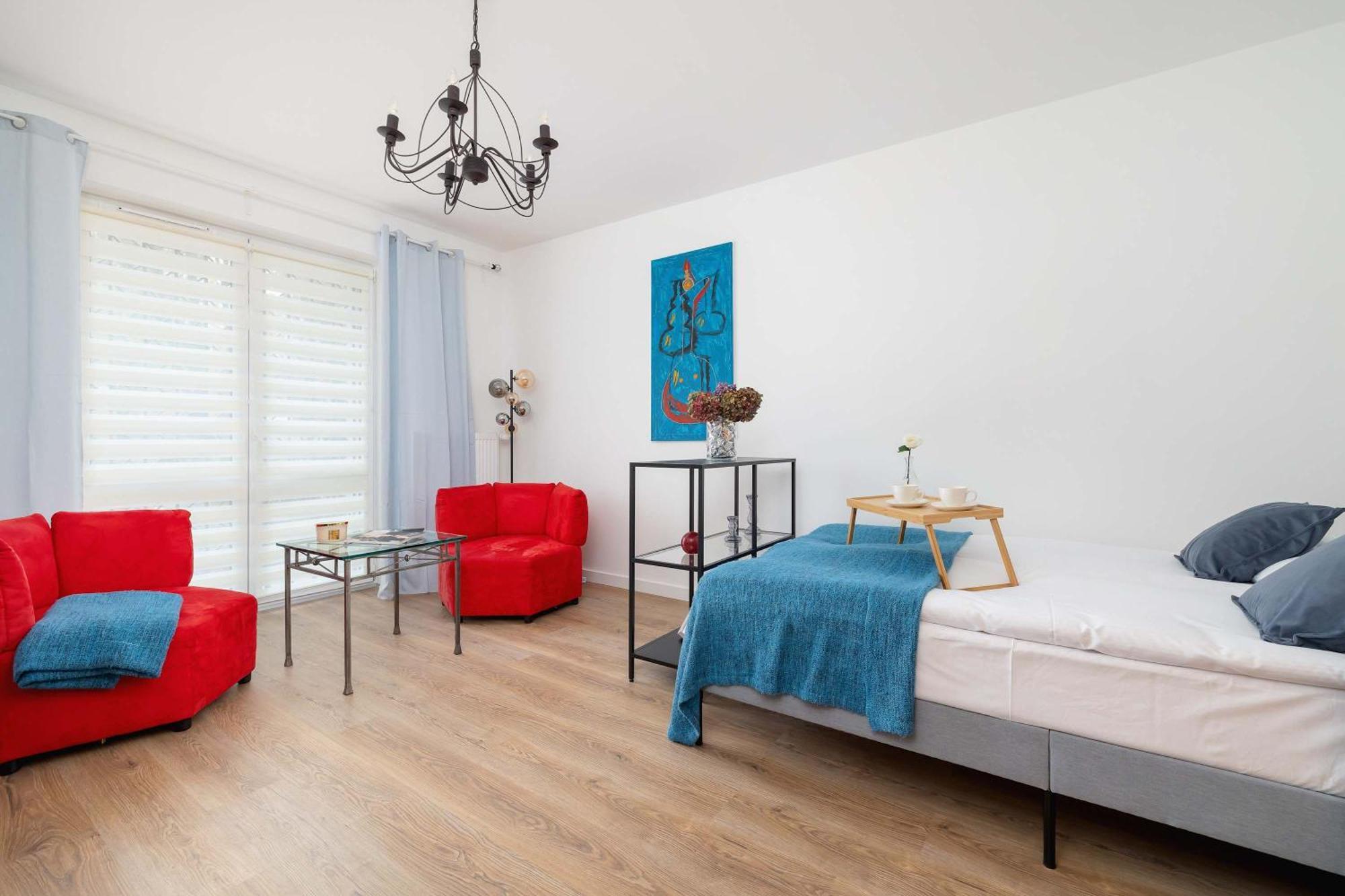 Colorful Studio Near The Spodek Arena In Katowice By Noclegi Renters 외부 사진
